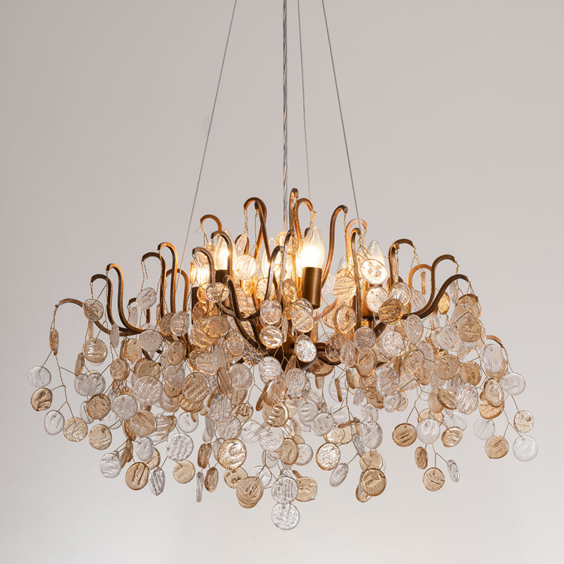 Люстра FAIRYTREE Chandelier Amber Pendants 80 Бронза в Екатеринбурге | Loft Concept 