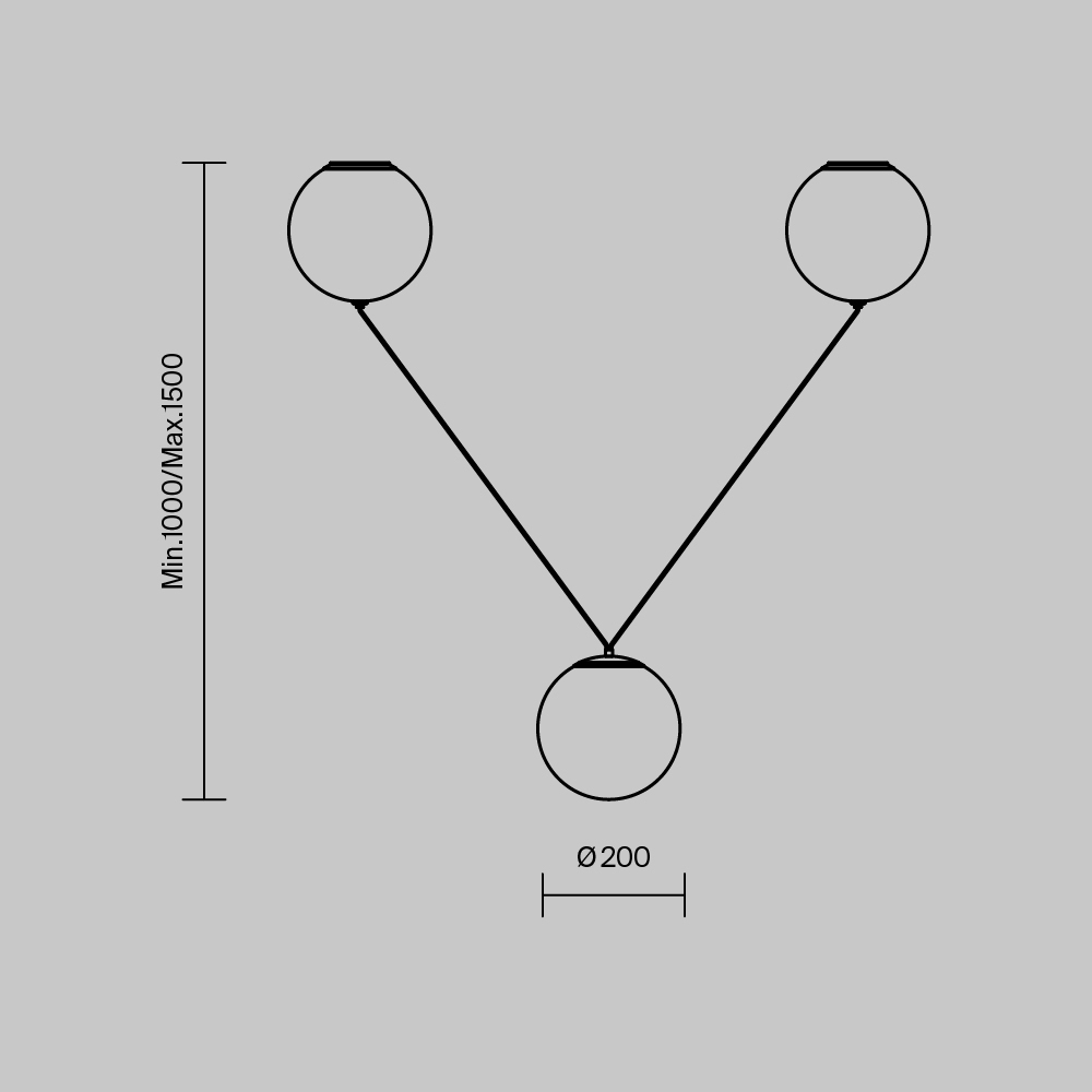 Подвесной светильник Twins 3000К 26Вт в Екатеринбурге