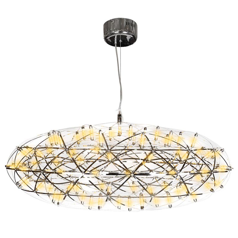 Люстра Moooi 3D Sphere Oval Yellow lamp L Хром в Екатеринбурге | Loft Concept 