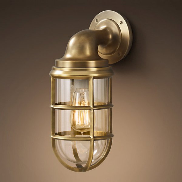 Бра RH STARBOARD wall lamp brass Латунь в Екатеринбурге | Loft Concept 