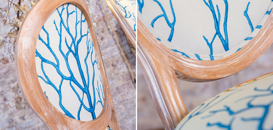 Мягкий стул Seabed Print 12 - фото №2