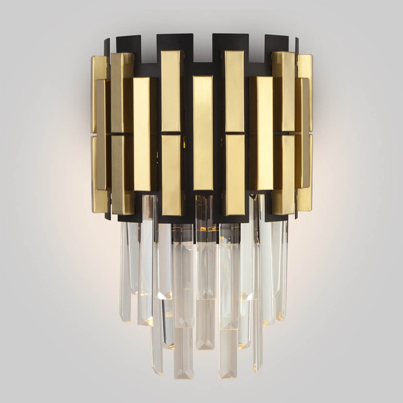 Бра Garsent Sconce Черный Золотой в Екатеринбурге | Loft Concept 