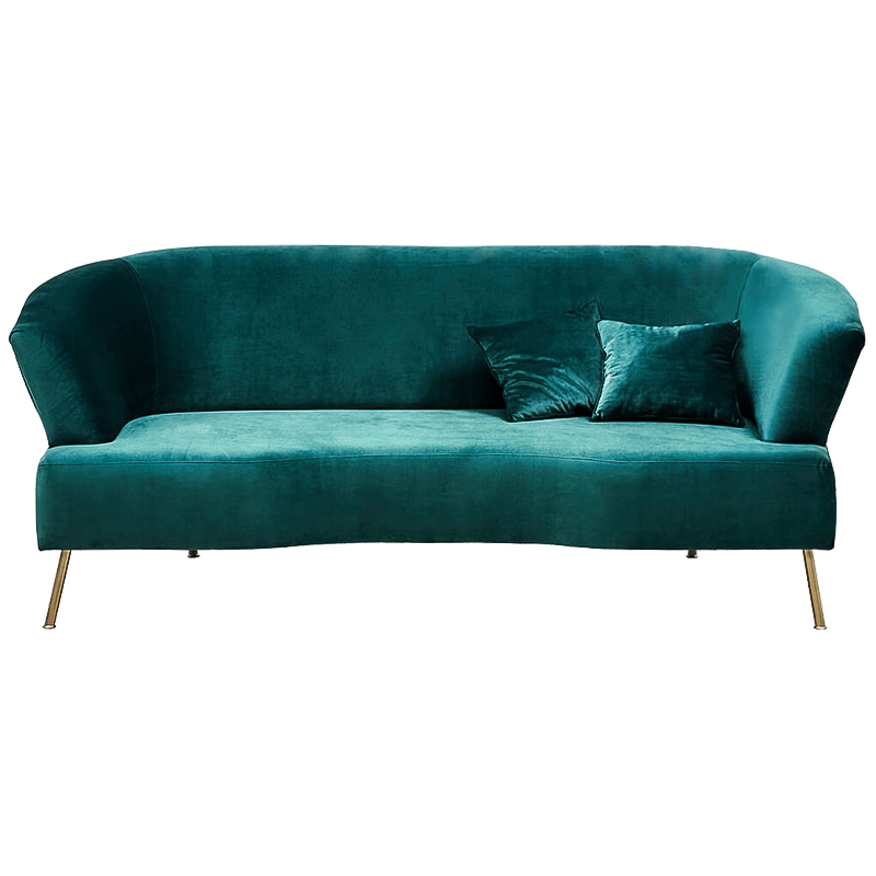 Диван Isis Sofa Turquoise Бирюзовый Золотой в Екатеринбурге | Loft Concept 