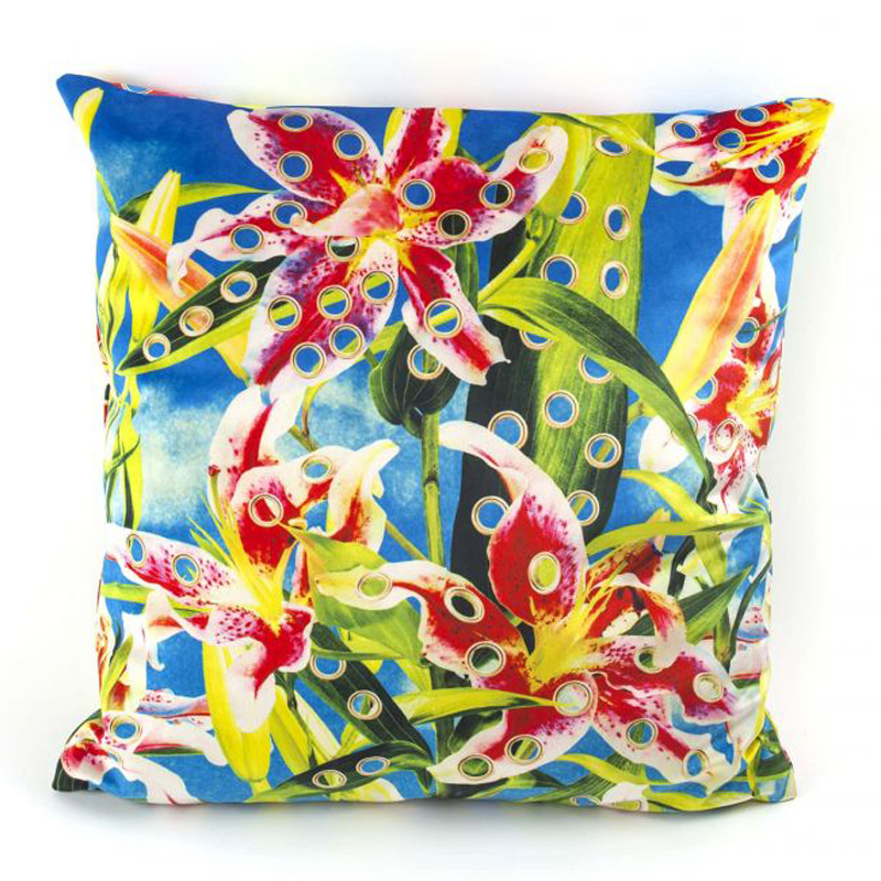 Подушка Seletti Cushion Flower with holes Мульти в Екатеринбурге | Loft Concept 