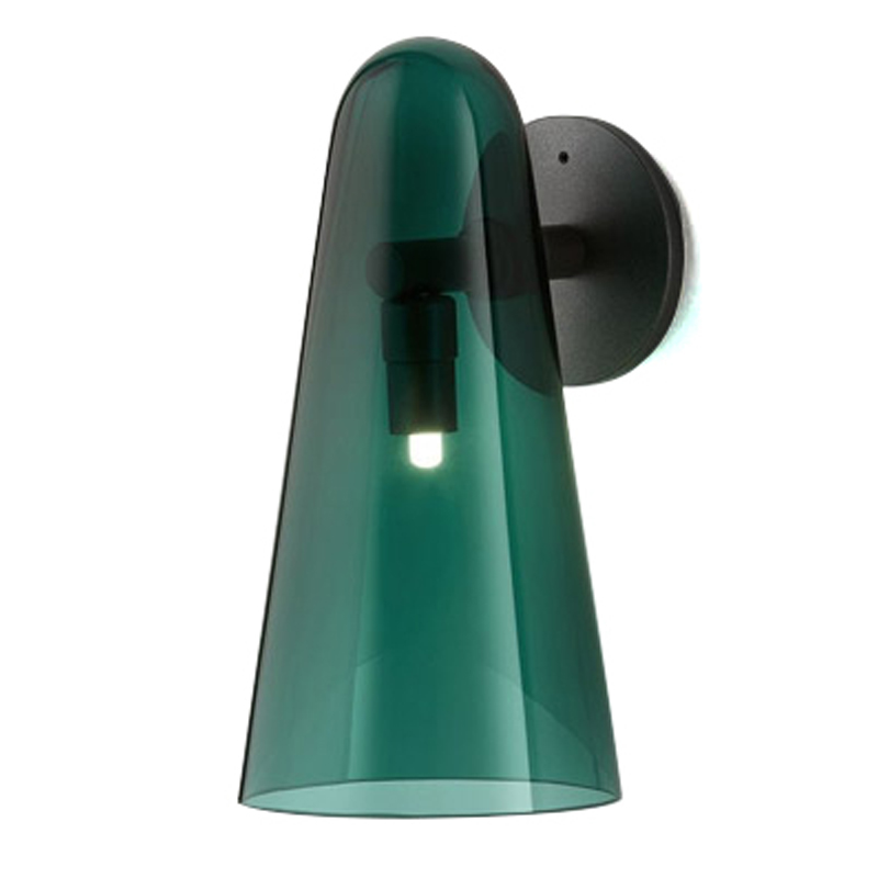 Бра Domi Sconce Green Черный Изумрудный в Екатеринбурге | Loft Concept 