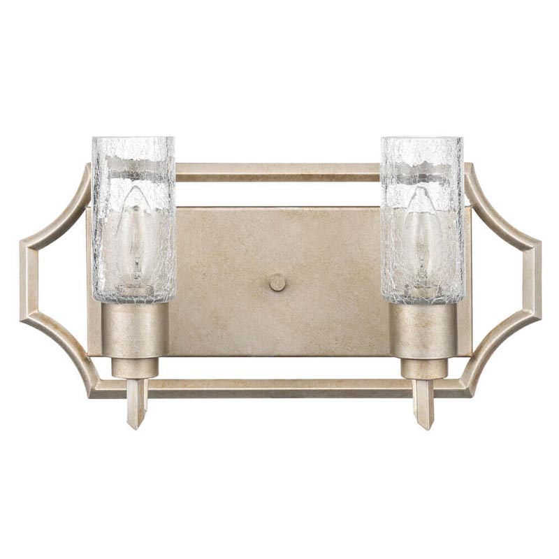 Бра Ogiers Sconce 2 lamps Золотой Шампань Прозрачный (Transparent) в Екатеринбурге | Loft Concept 