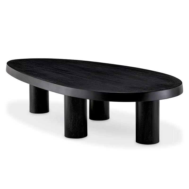 Кофейный стол Eichholtz Coffee Table Prelude Black Черный в Екатеринбурге | Loft Concept 