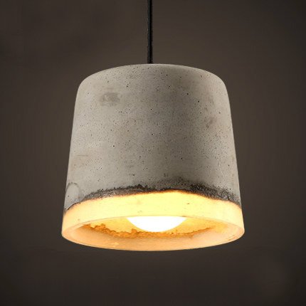 Подвесной светильник Art Concrete Pendant №10 Серый в Екатеринбурге | Loft Concept 