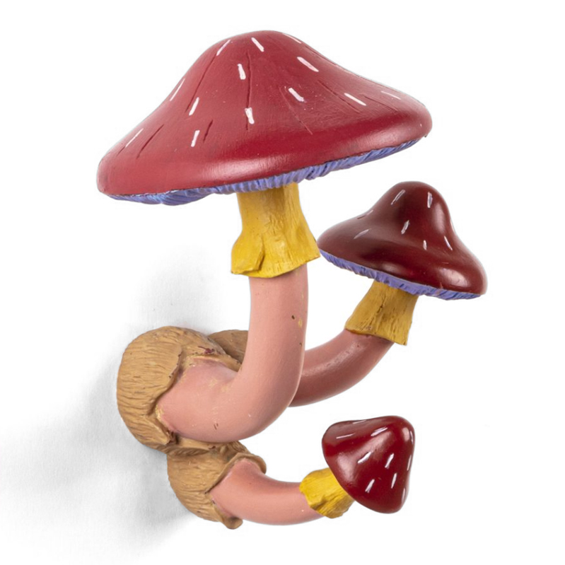 Аксессуар Seletti Hangers Mushroom Coloured Красный в Екатеринбурге | Loft Concept 