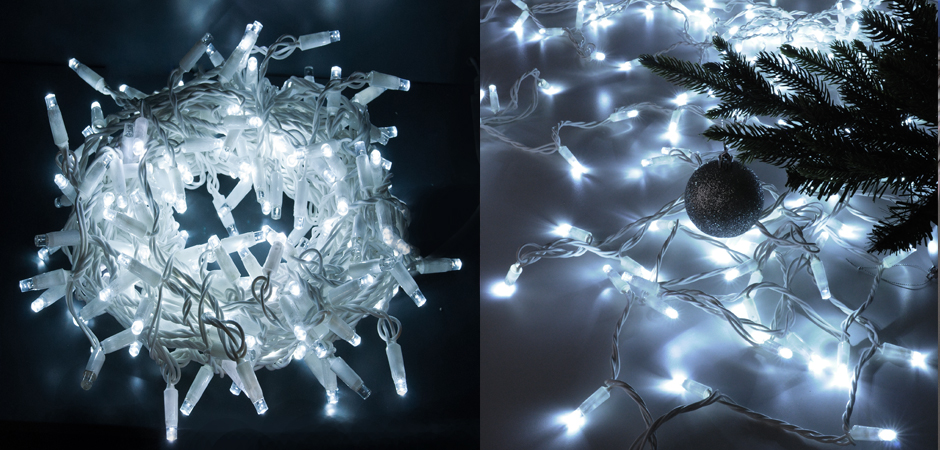 Гирлянда для улицы с Белым светом - Loft-Concept в Екатеринбурге