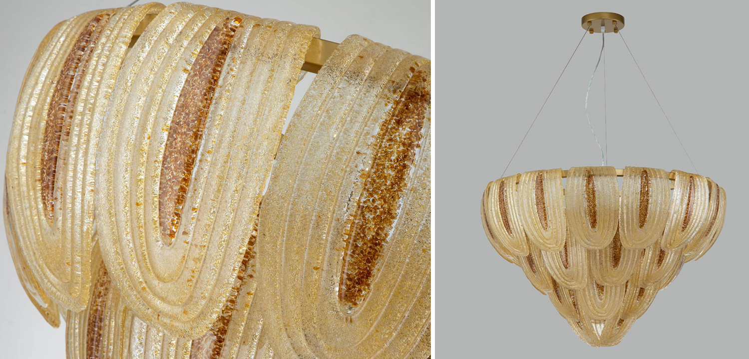 Люстра Drooping Leaves Chandelier 80 - фото