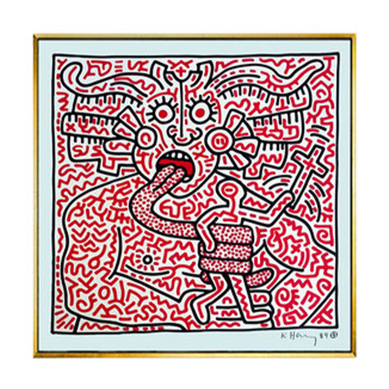 Постер Keith Haring 15 Мульти в Екатеринбурге | Loft Concept 