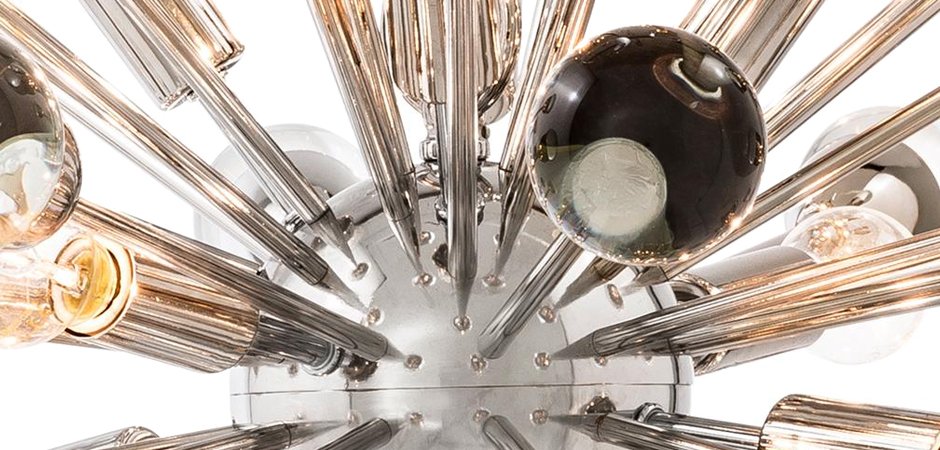 Люстра Chandelier Antares L Nickel - фото №1