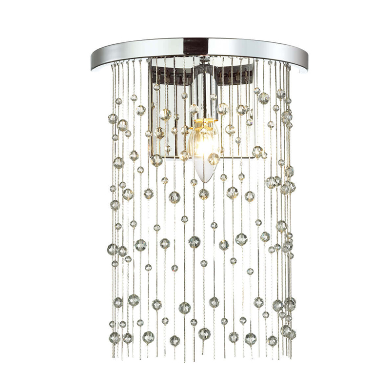 Бра Hailstorm Rain Wall lamp chrome Прозрачный (Transparent) Хром в Екатеринбурге | Loft Concept 