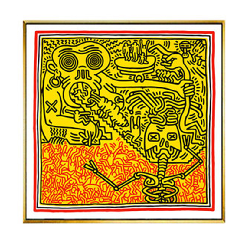 Постер Keith Haring 13 Мульти в Екатеринбурге | Loft Concept 