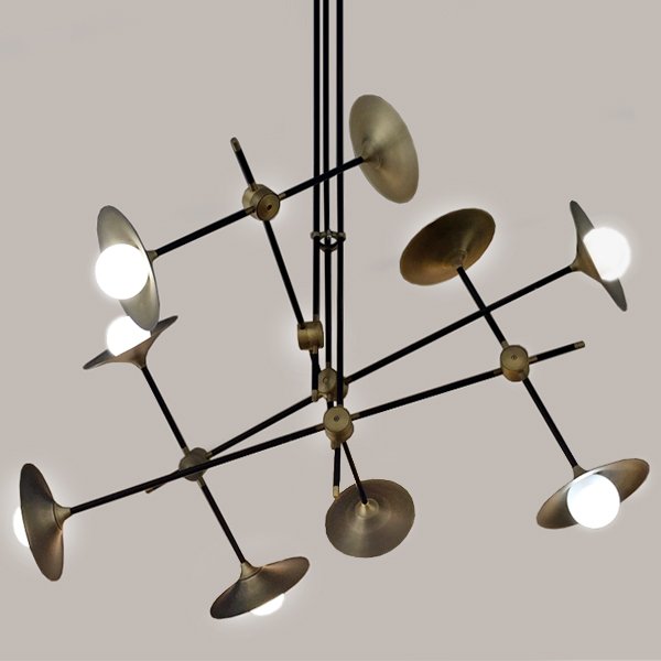 Люстра Disc Turbaya SS-9 Chandelier  в Екатеринбурге | Loft Concept 