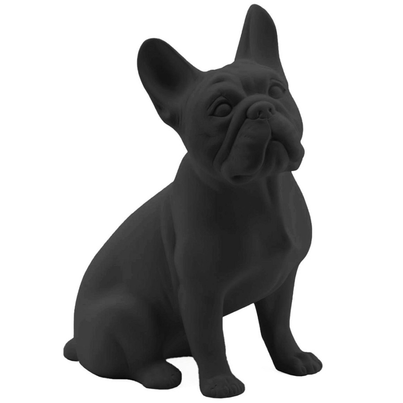 Статуэтка Abhika French Bulldog Black Matt Черный в Екатеринбурге | Loft Concept 