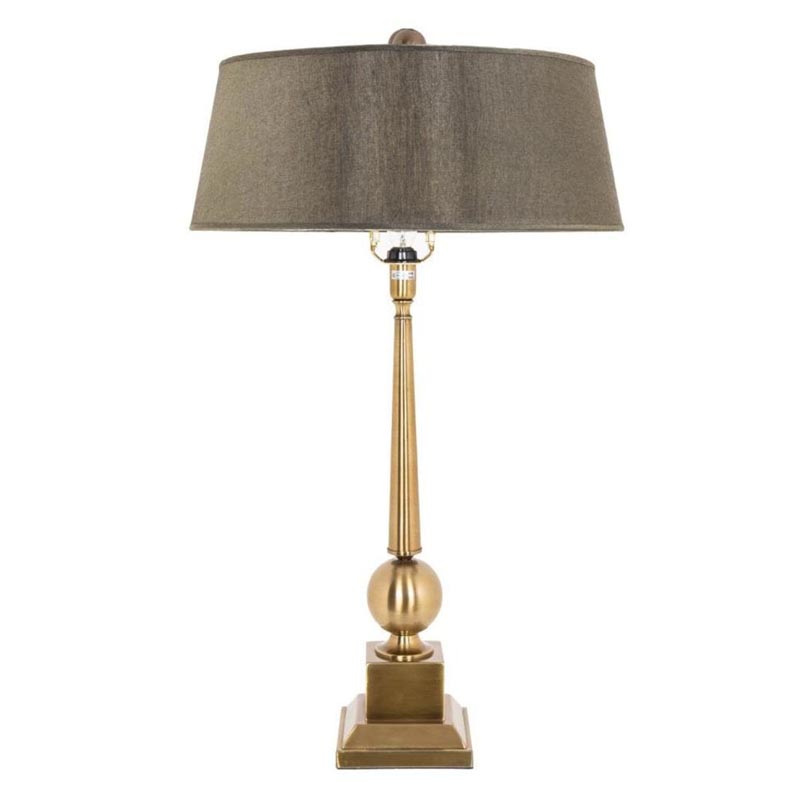 Настольная лампа Neville Table Lamp Латунь Бронза в Екатеринбурге | Loft Concept 