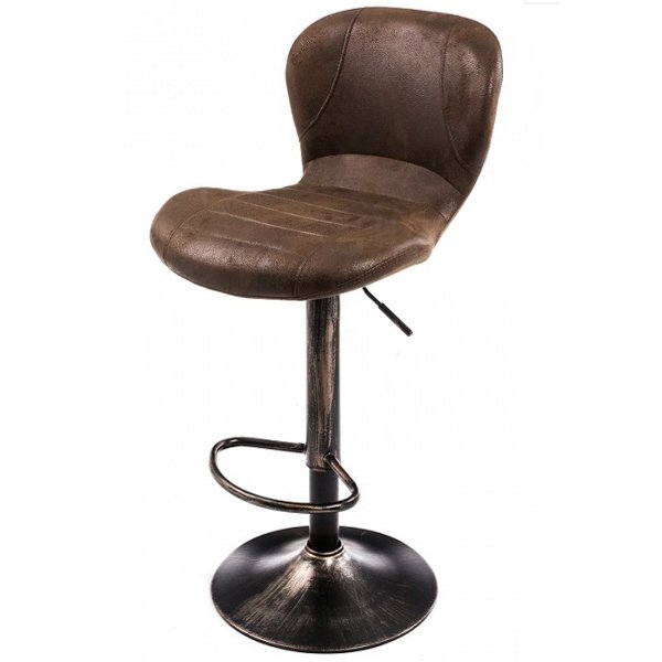 Барный стул Bar Chair Vintage brown Коричневый винтаж Бронза в Екатеринбурге | Loft Concept 