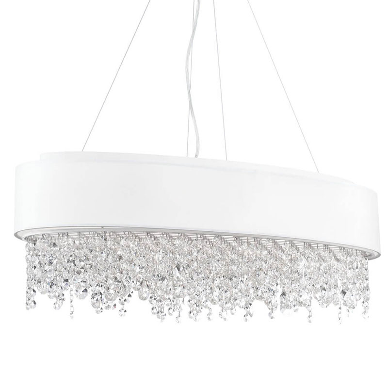 Люстра Maurin Diamond Rain Chandelier Белый в Екатеринбурге | Loft Concept 