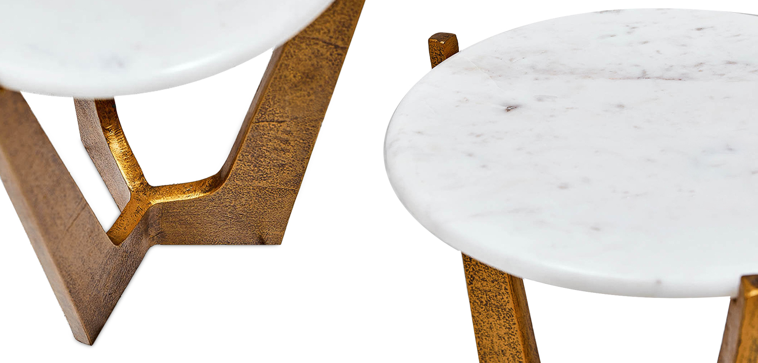 Приставной стол Anga Side Table - фото