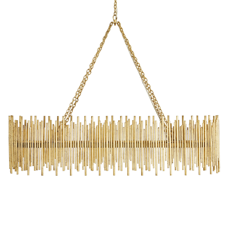 Люстра Arteriors PRESCOTT OVAL CHANDELIER Золотой в Екатеринбурге | Loft Concept 