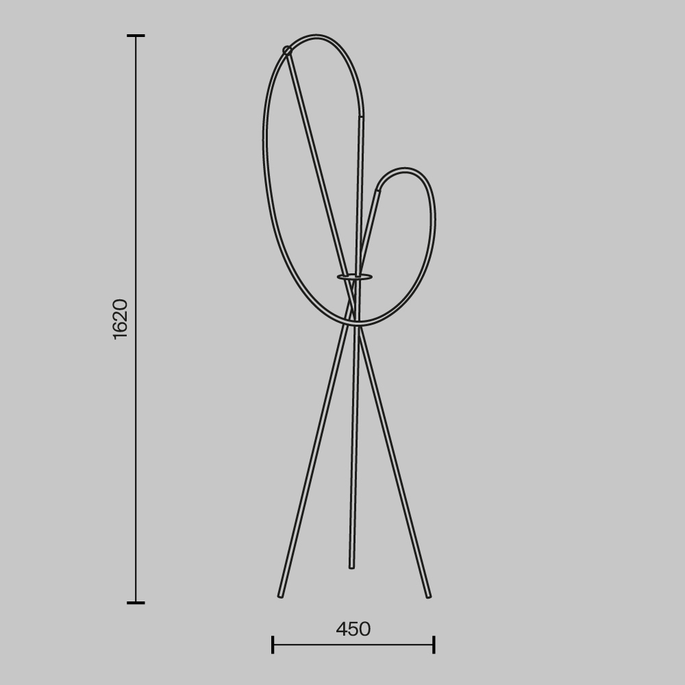 Напольный светильник Crochet 3000К 36Вт в Екатеринбурге