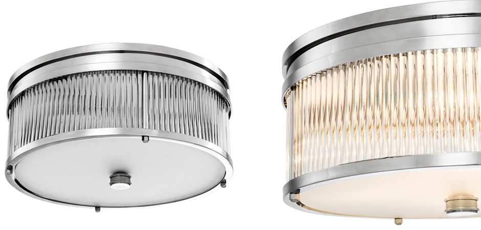 Потолочный светильник Ceiling Lamp Stamford Nickel - Loft-Concept в Екатеринбурге