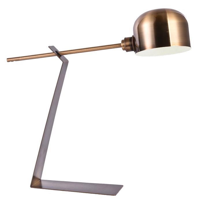 Рабочая лампа Brass Loft Table Lamp II Латунь в Екатеринбурге | Loft Concept 