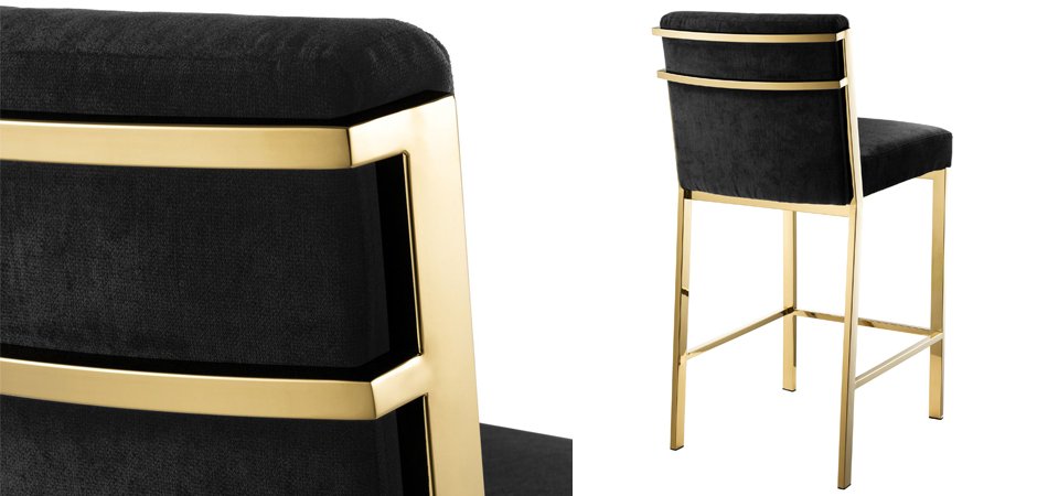 Полубарный стул Eichholtz Counter Stool Scott Gold Полубарный стул Eichholtz Counter Stool Scott Gold - Loft-Concept в Екатеринбурге
