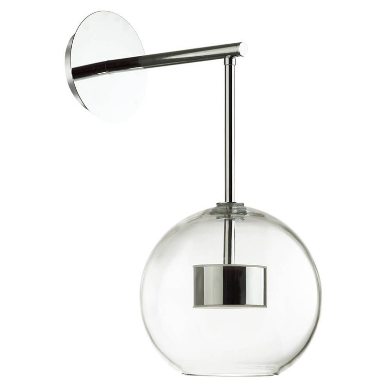 Бра Transparent Bubble Sconce chromium Прозрачный Хром в Екатеринбурге | Loft Concept 