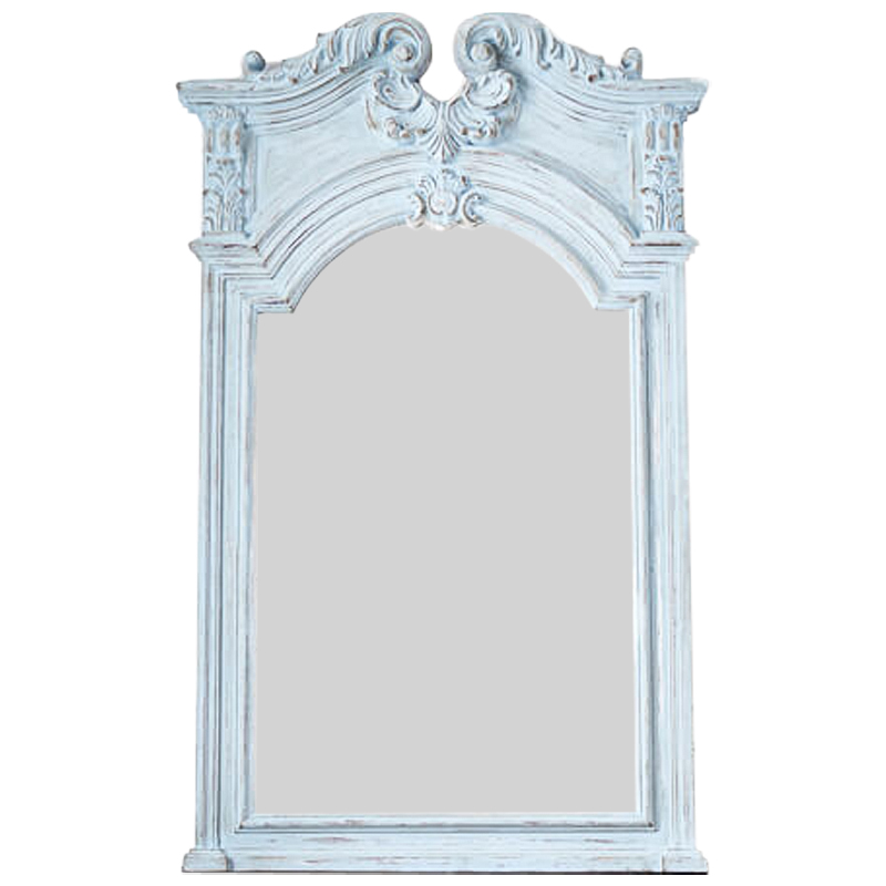 Зеркало Lupescu Mirror Pastel Blue Винтажный голубой в Екатеринбурге | Loft Concept 