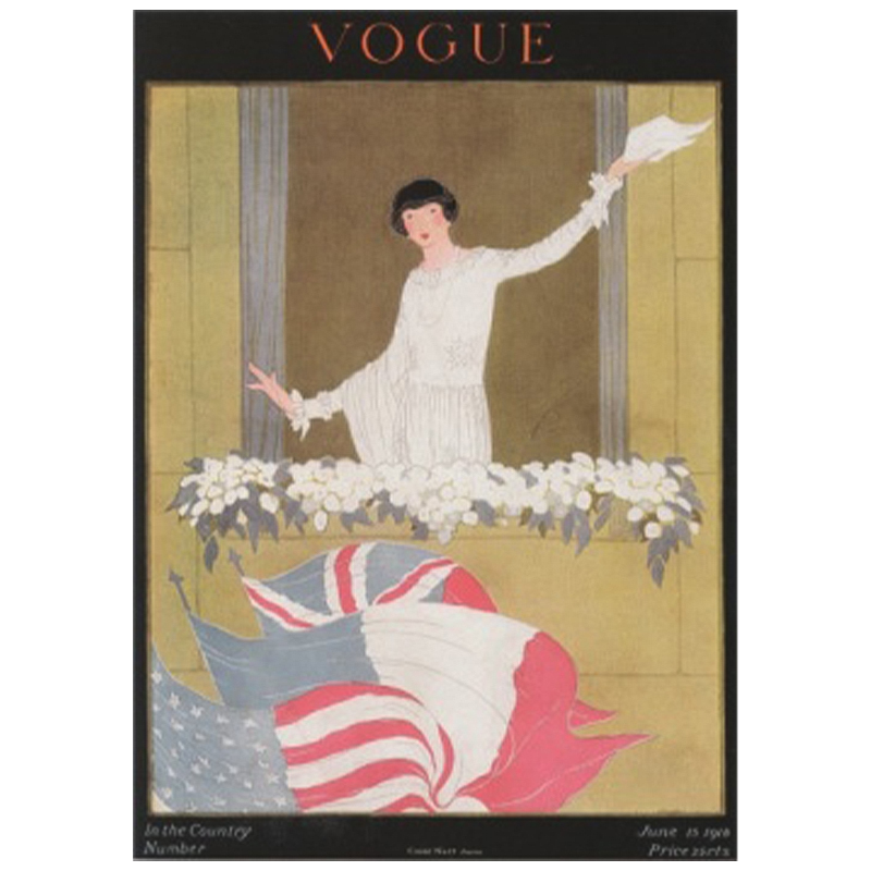 Постер Vogue Cover 1918 June  в Екатеринбурге | Loft Concept 