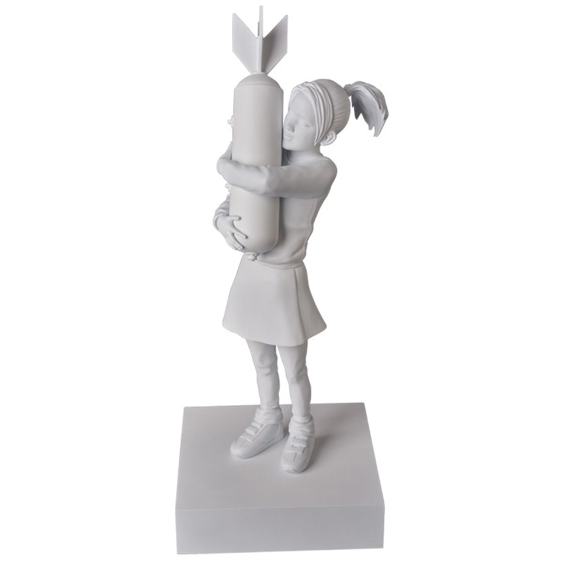 Статуэтка Banksy Bomb Hugger Sculpture White Белый в Екатеринбурге | Loft Concept 