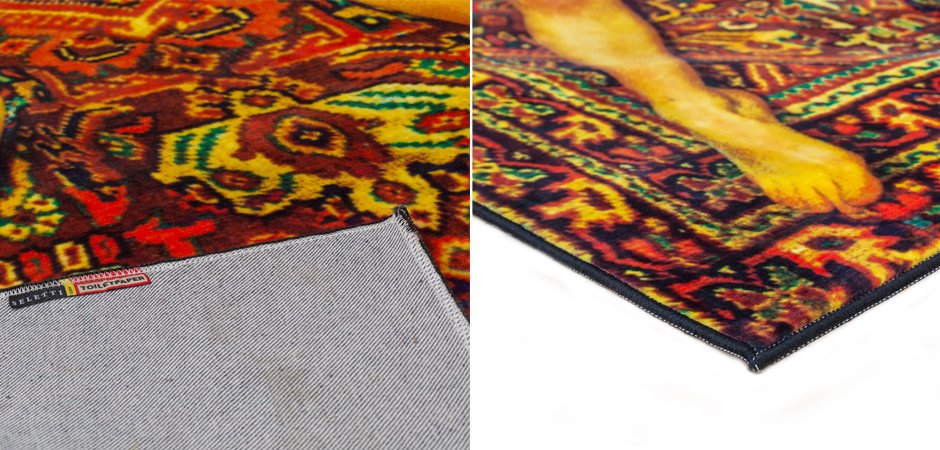 Ковер Seletti Rectangular Rug Lady on Carpet Ковер Seletti Rectangular Rug Lady on Carpet - Loft-Concept в Екатеринбурге