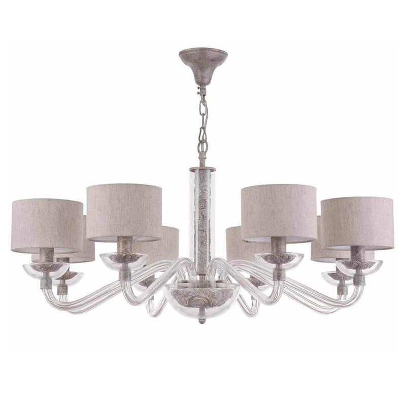 Люстра Sabella Light Chandelier 8 lamp Серый в Екатеринбурге | Loft Concept 