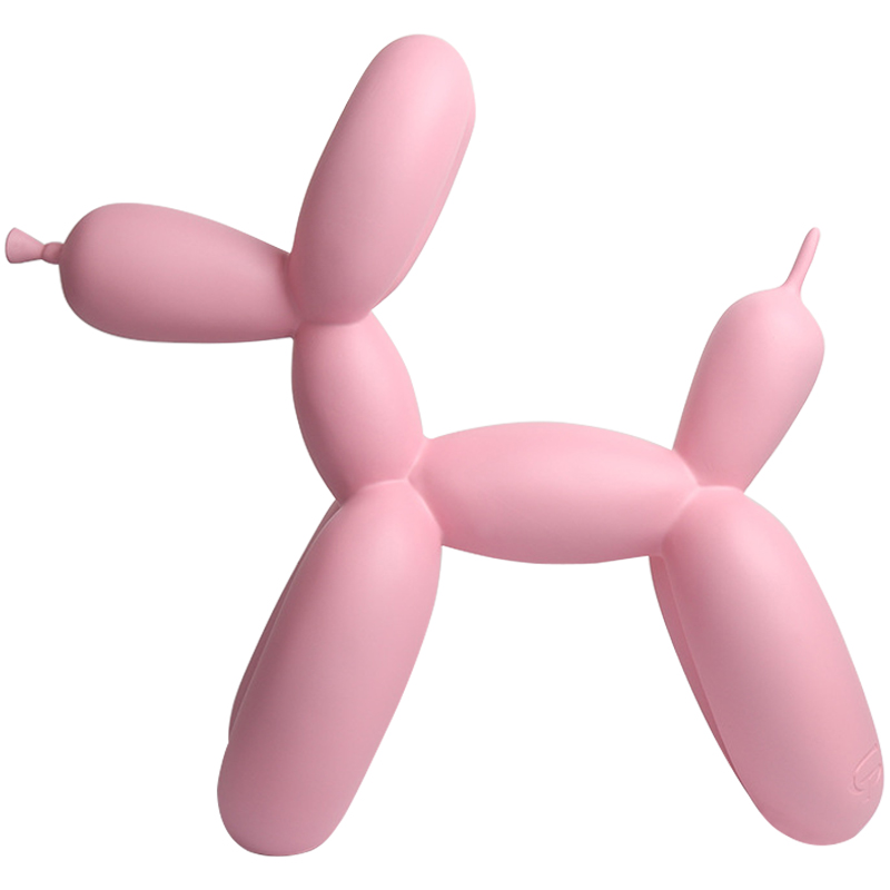 Статуэтка Jeff Koons Balloon Dog Matte Pink Розовый в Екатеринбурге | Loft Concept 