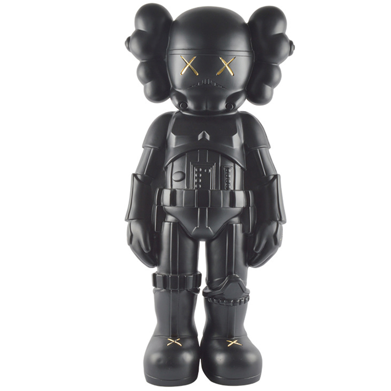 Статуэтка KAWS Black Soldier Gold X Черный Золотой в Екатеринбурге | Loft Concept 