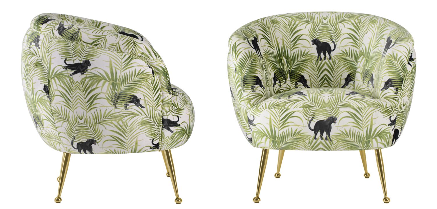 Кресло ARMCHAIR KELLIT Jungle Green - фото