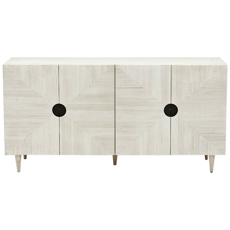 Комод Arjun Chest of Drawers ivory ( слоновая кость ) Черный в Екатеринбурге | Loft Concept 