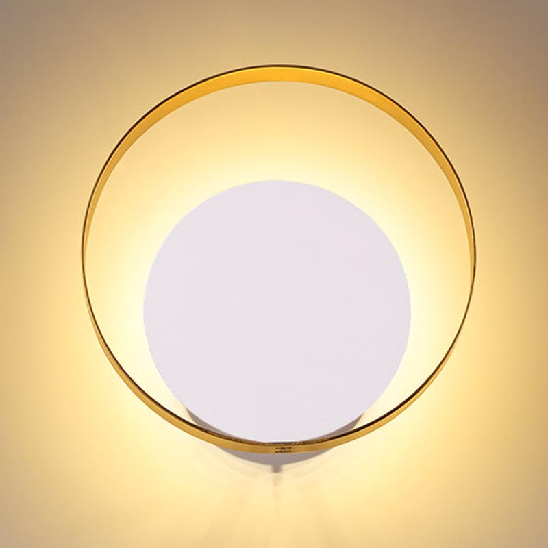 Бра Globo Ocular Sconce Circle White Золотой Белый в Екатеринбурге | Loft Concept 