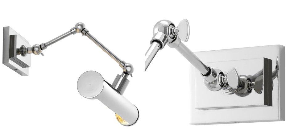Бра Eichholtz Wall Lamp Pacific Nickel - Loft-Concept в Екатеринбурге