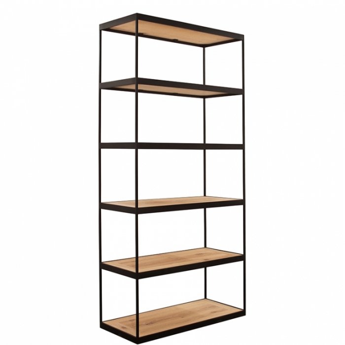 Стеллаж Industrial Oak Shelving Unit  в Екатеринбурге | Loft Concept 