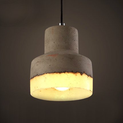 Подвесной светильник Art Concrete Pendant №11 Серый в Екатеринбурге | Loft Concept 