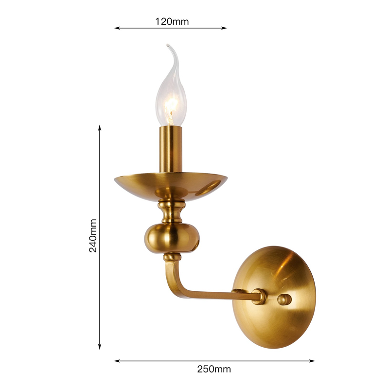 Бра бронзового цвета Candelabrum в Екатеринбурге