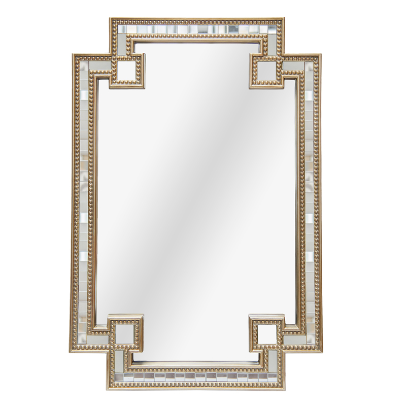 Зеркало Wallace Mirror gold edging Золотой в Екатеринбурге | Loft Concept 