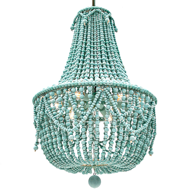 Люстра Chanteuse Chandelier Turquoise Бирюзовый в Екатеринбурге | Loft Concept 