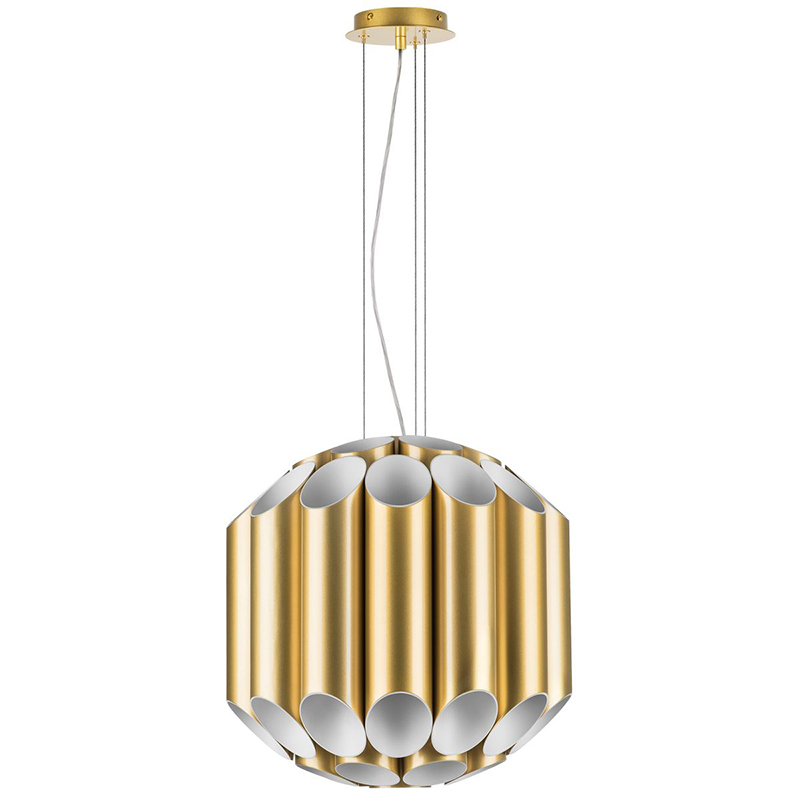 Люстра Garbi Gold Pipe Organ Chandelier 44 Золотой Белый в Екатеринбурге | Loft Concept 