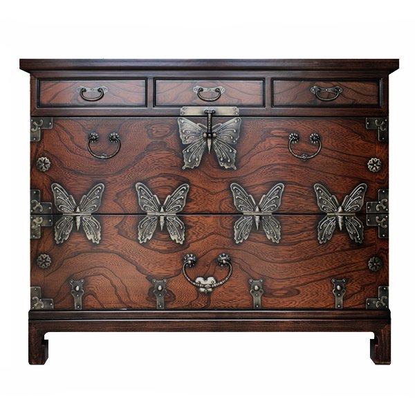 Китайский комод Chinoiserie chest of drawers Butterfly  в Екатеринбурге | Loft Concept 