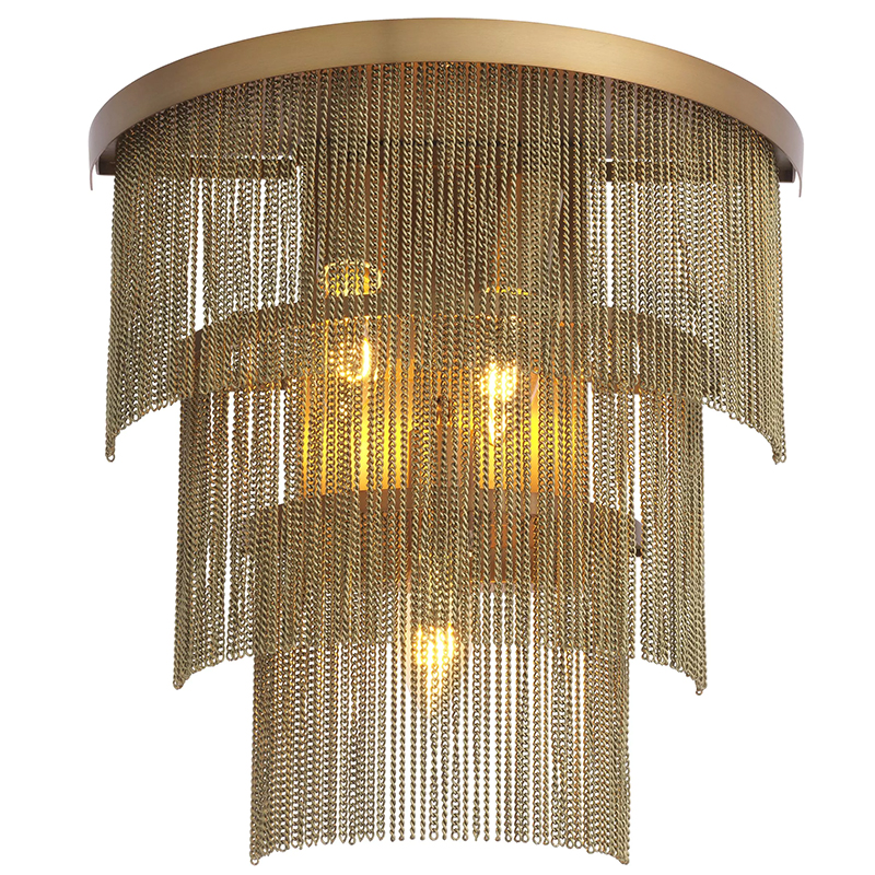 Бра Eichholtz Wall Lamp Tissot Brass Латунь в Екатеринбурге | Loft Concept 